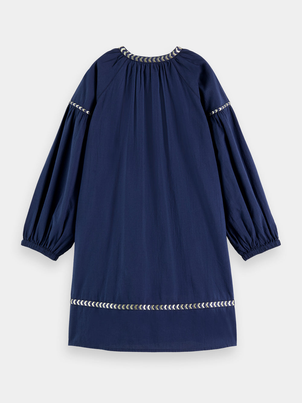 Long sleeved glittering embroidery mini dress - Scotch & Soda AU