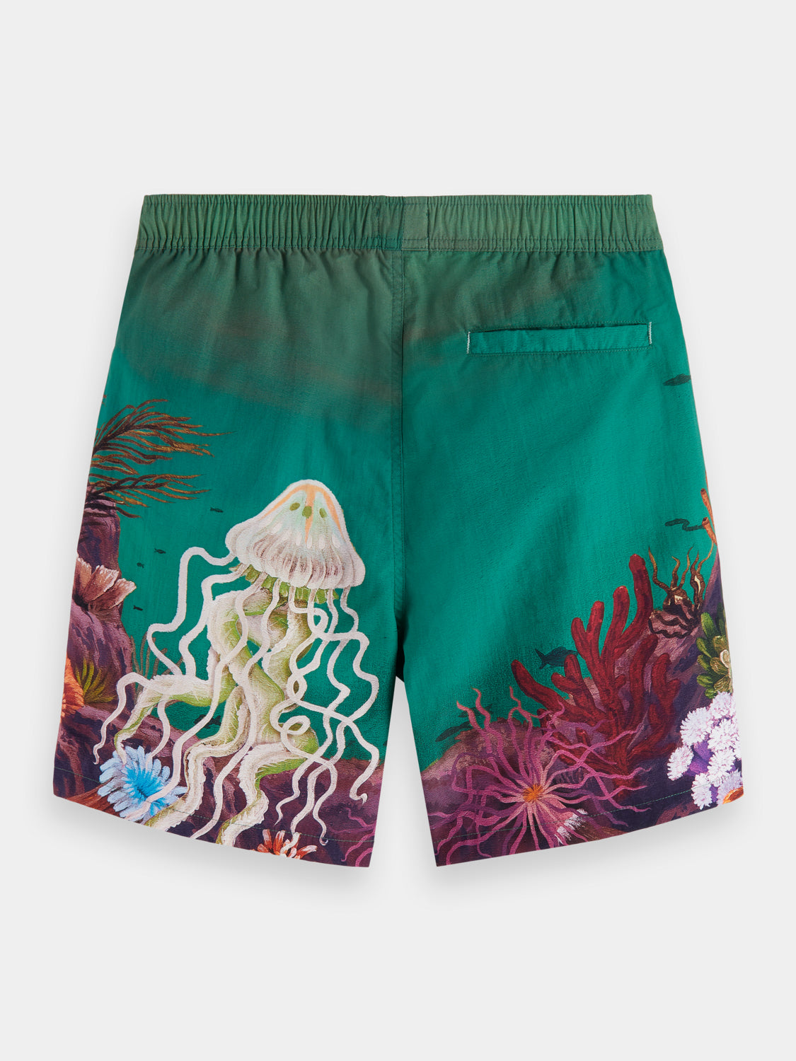 Placement print mid-length swimshorts - Scotch & Soda AU