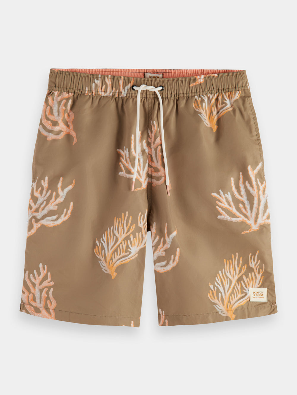 All-over printed longer-length swimshorts - Scotch & Soda AU