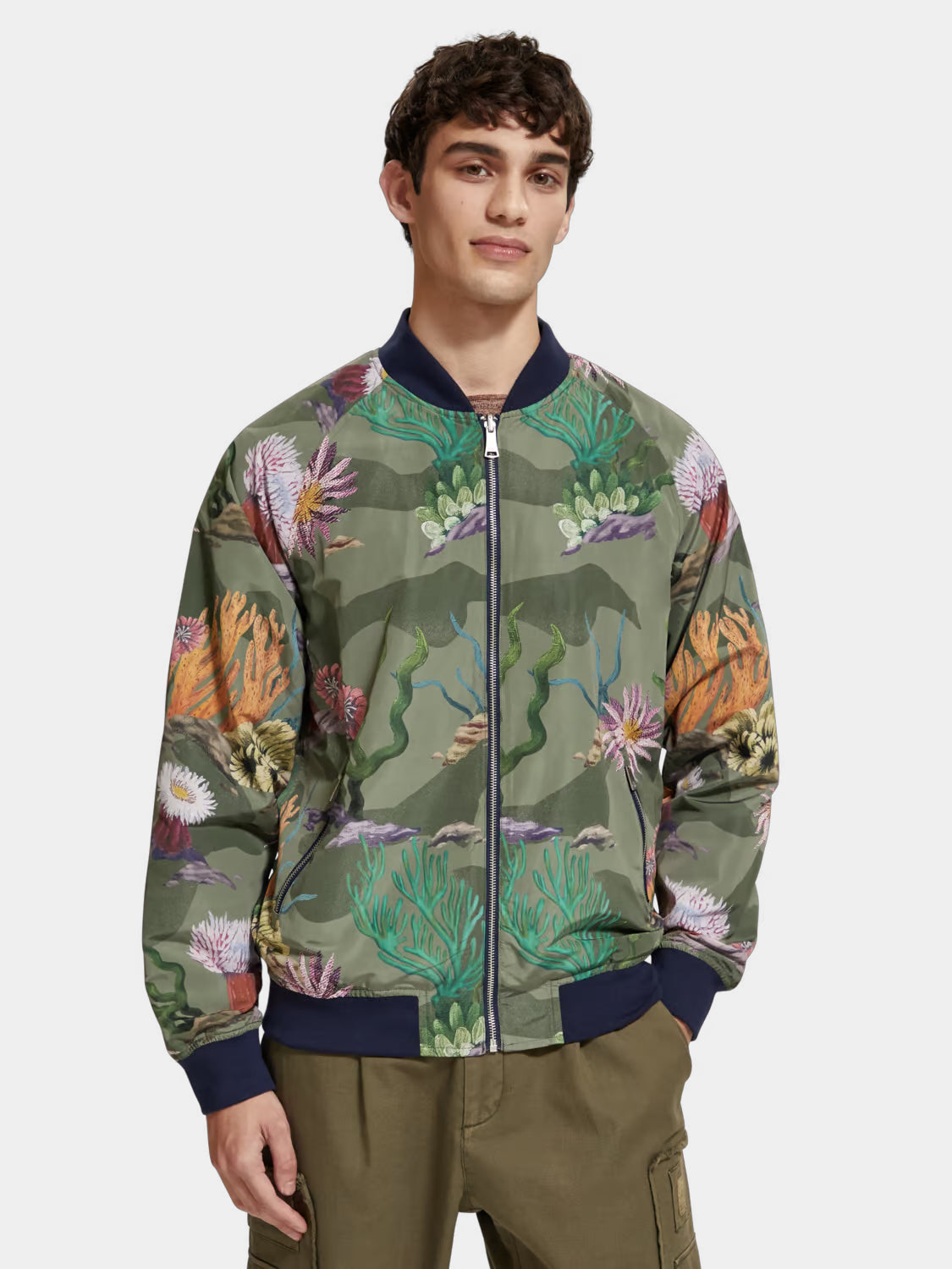 Reversible bomber jacket - Scotch & Soda AU