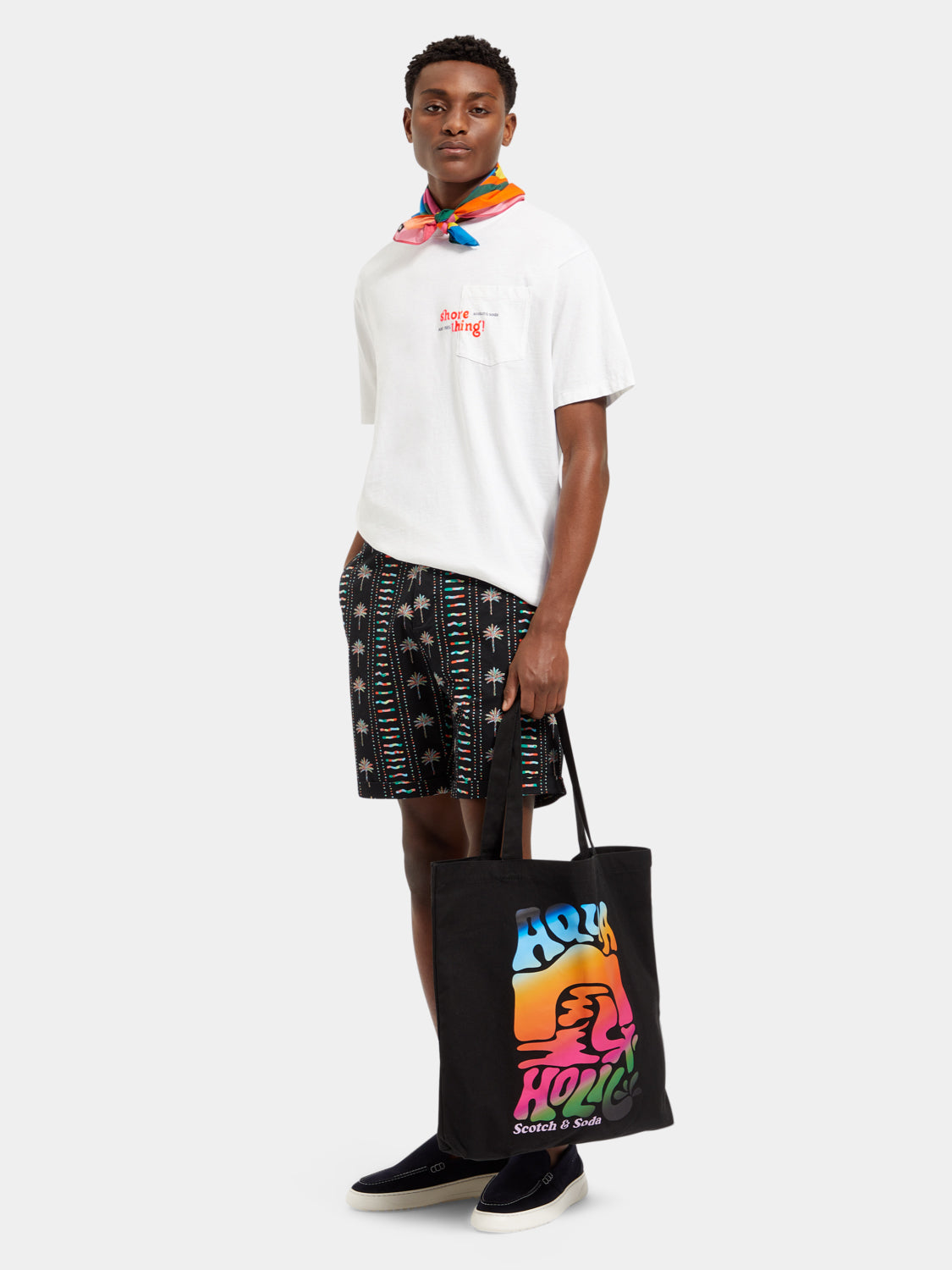 Artwork pocket t-shirt - Scotch & Soda AU