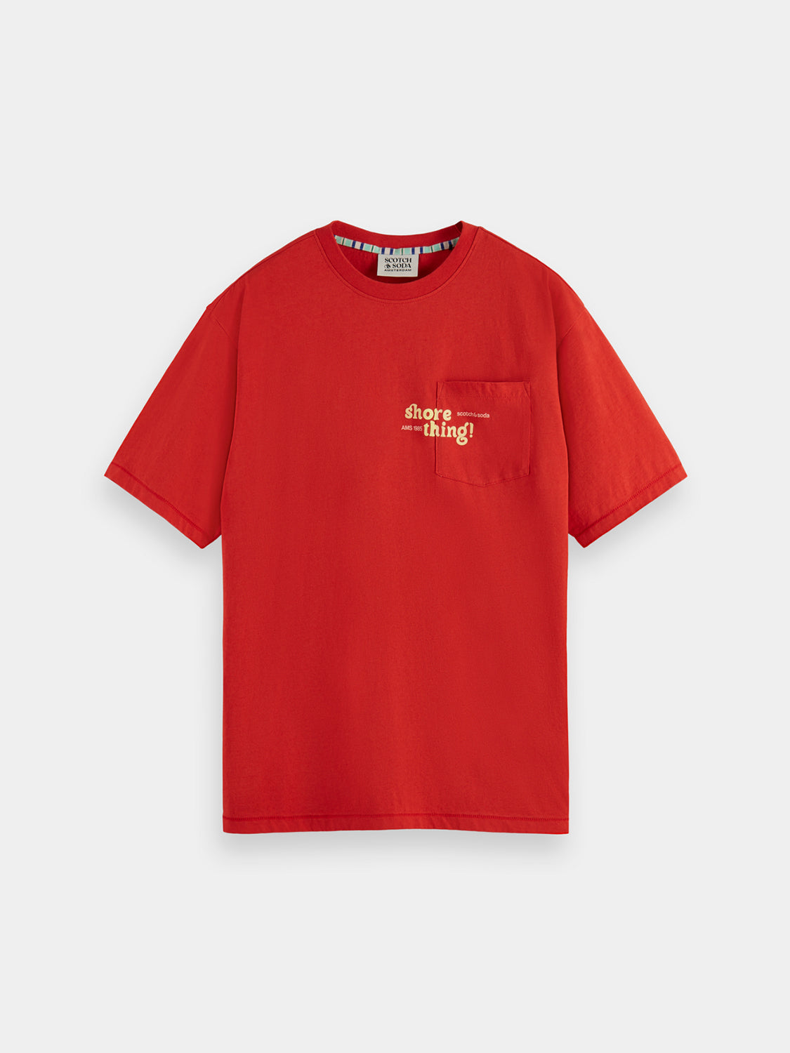 Artwork pocket t-shirt - Scotch & Soda AU