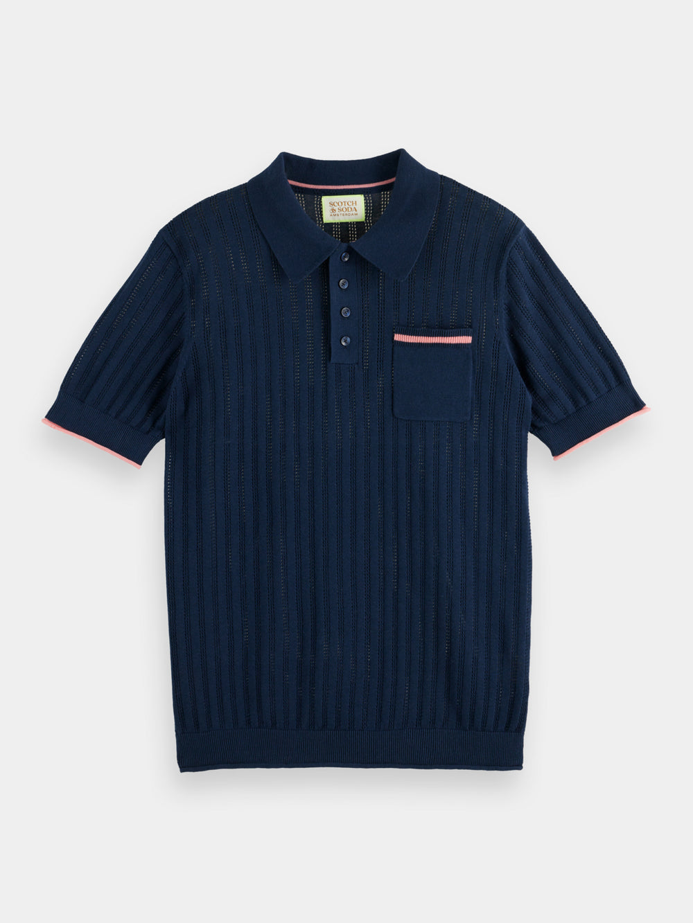 Openwork polo shirt - Scotch & Soda AU