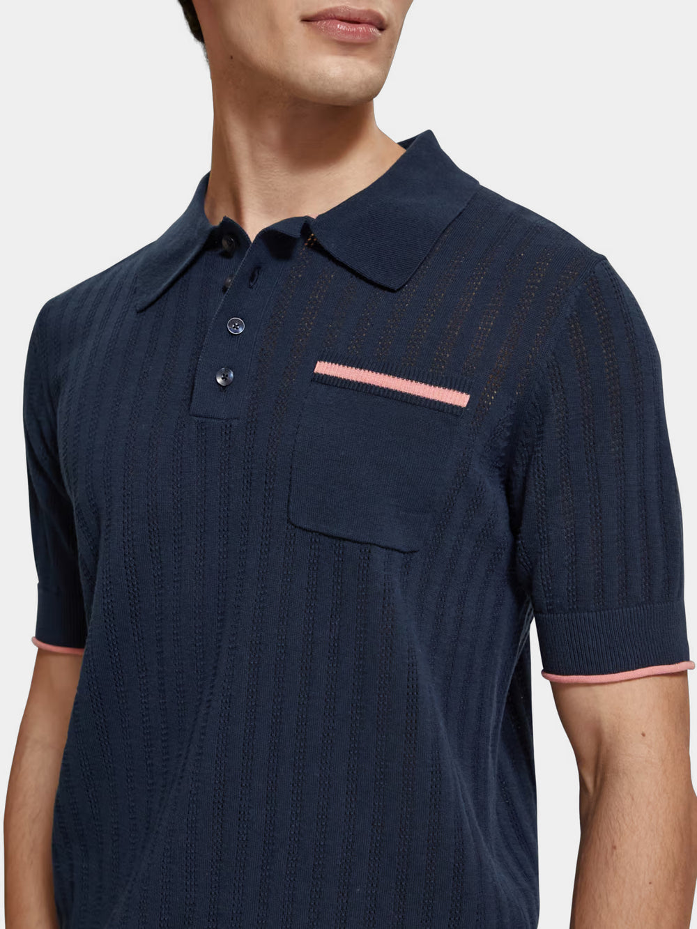 Openwork polo shirt - Scotch & Soda AU