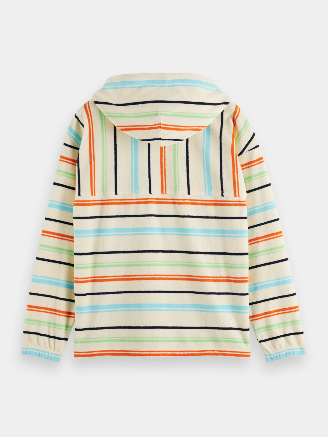 Towelling striped hoodie - Scotch & Soda AU