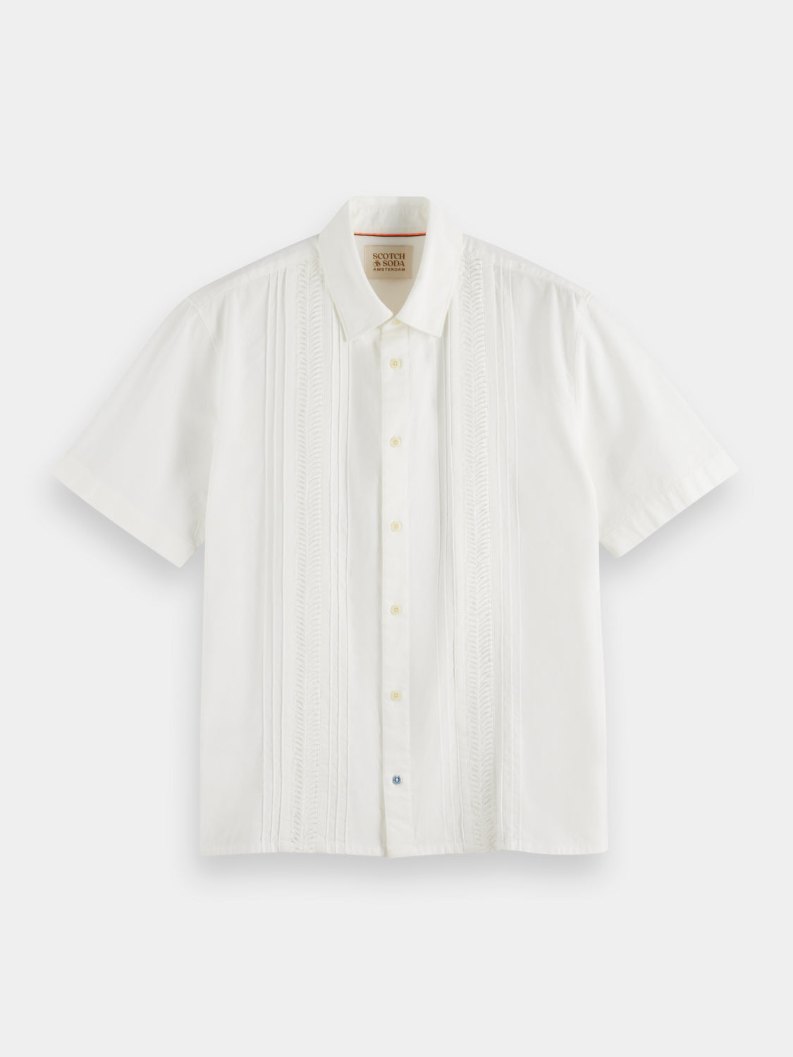 Cotton short sleeved shirt - Scotch & Soda AU