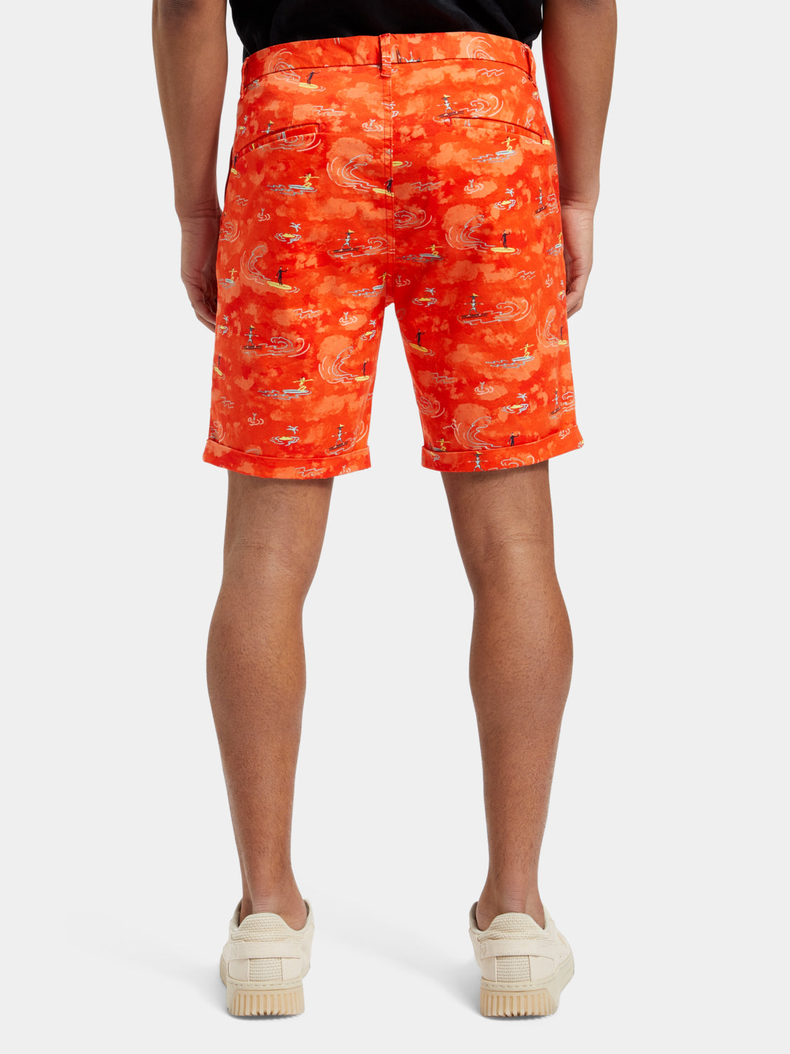 Stuart printed chino shorts - Scotch & Soda AU
