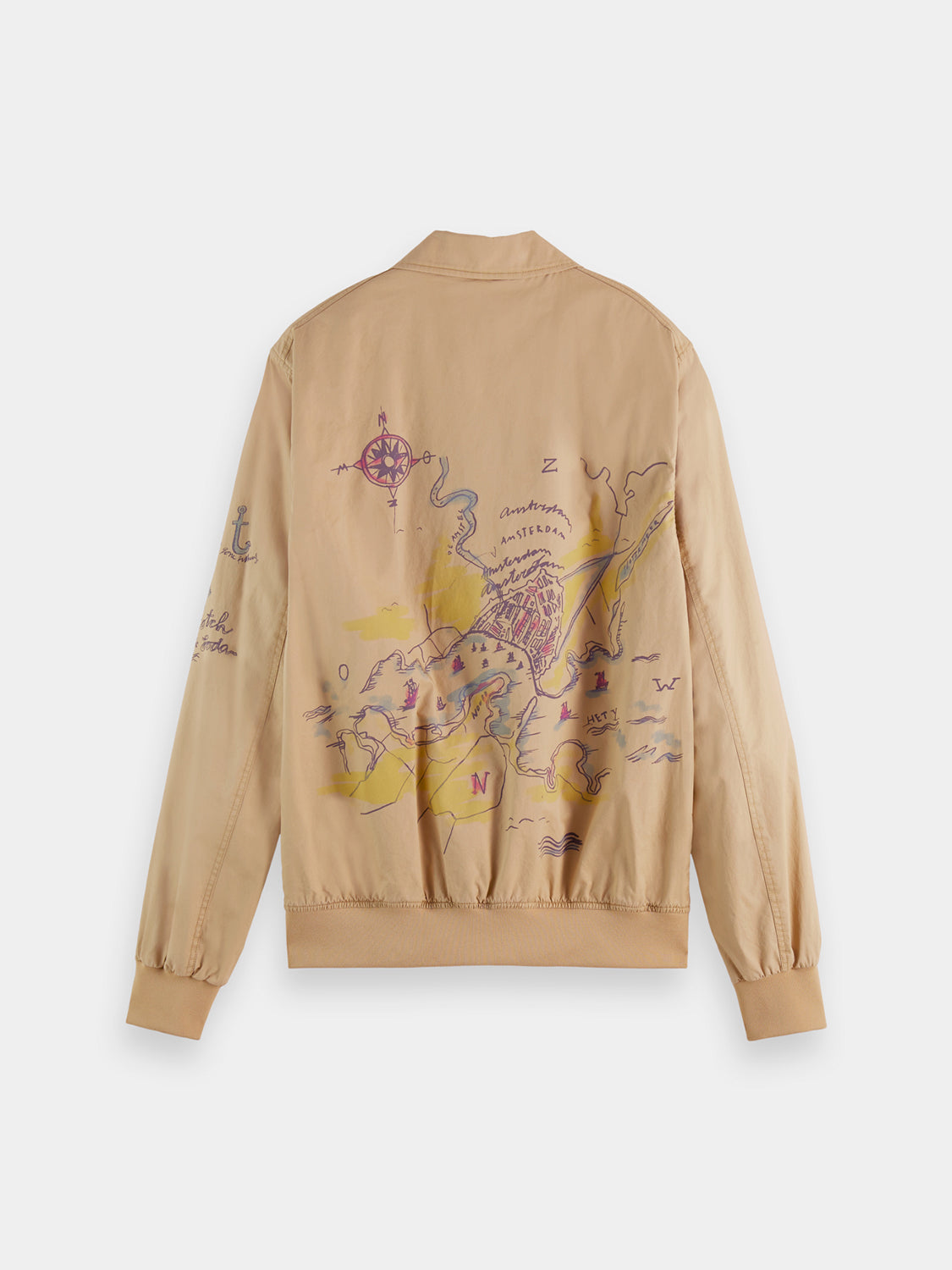 Printed harrington jacket - Scotch & Soda AU