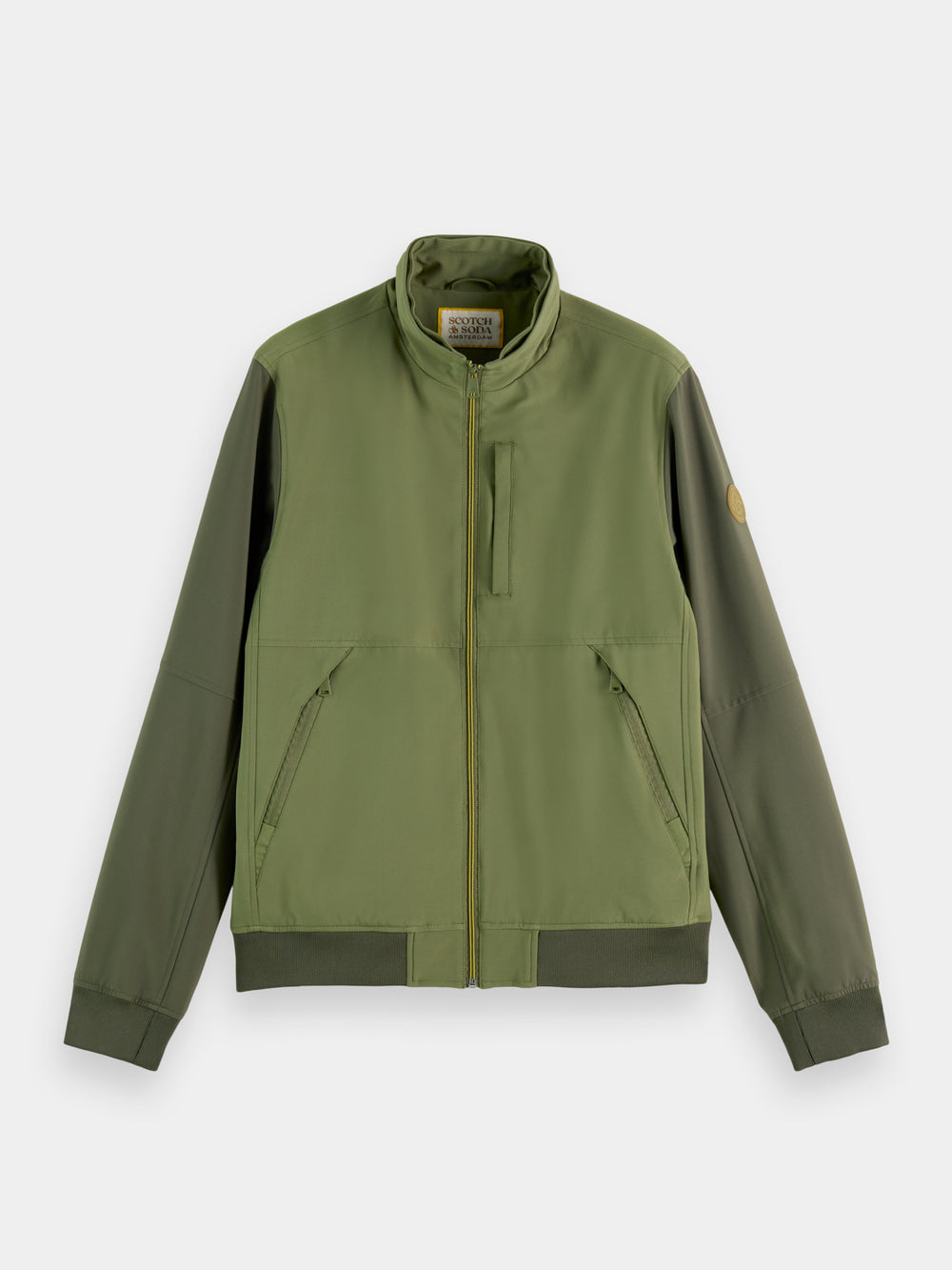 Classic hooded soft-shell jacket - Scotch & Soda AU