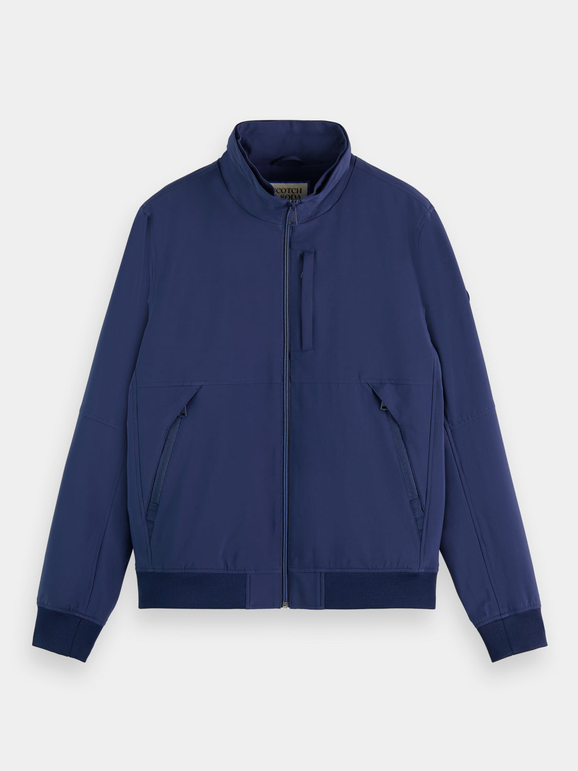 Classic hooded soft-shell jacket - Scotch & Soda AU