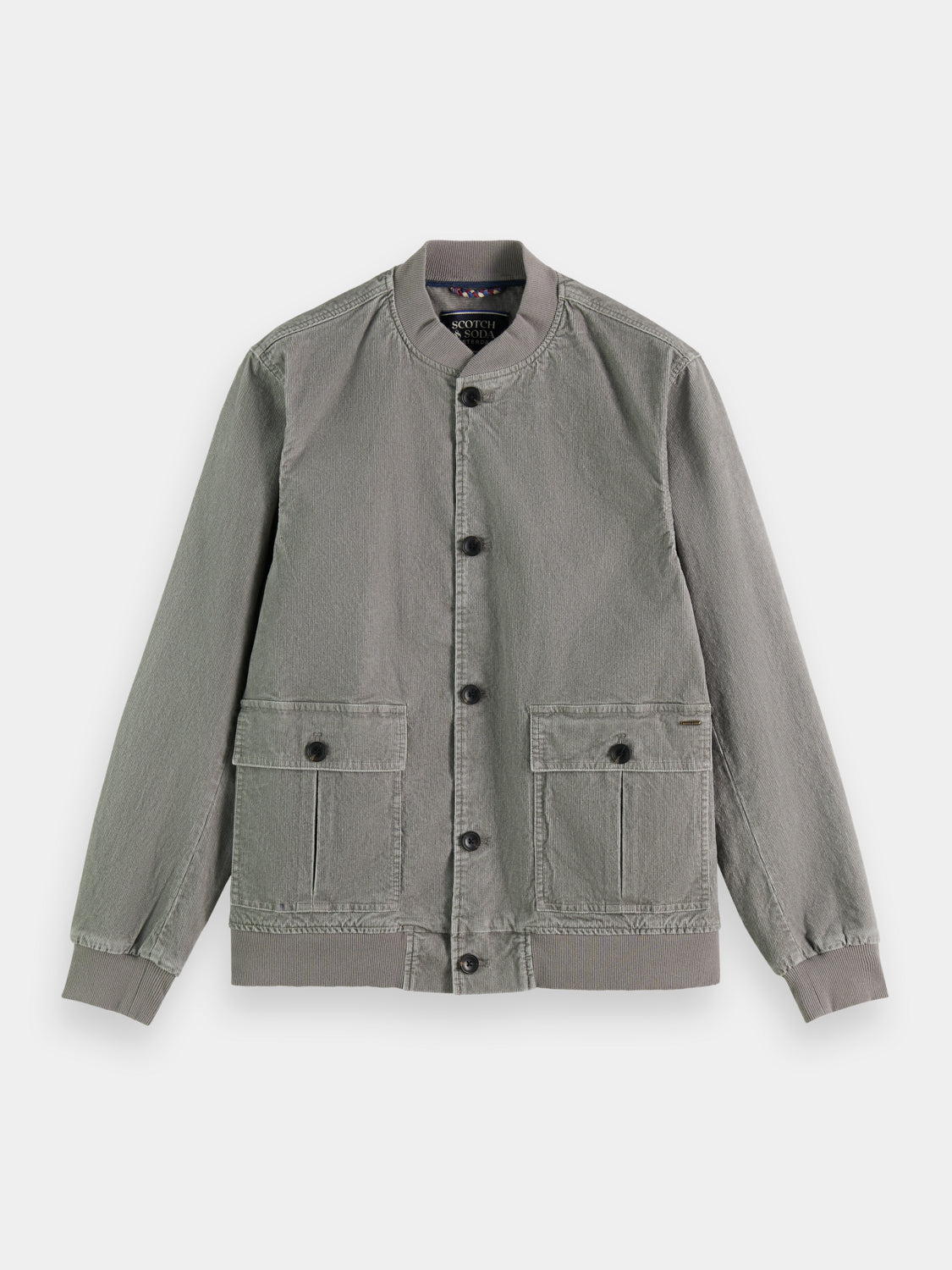Washed corduroy bomber jacket - Scotch & Soda AU