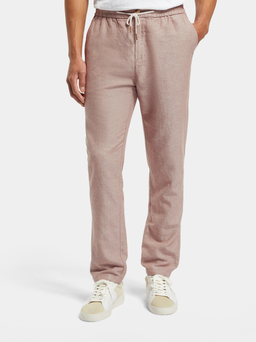 Irving wool-blend seersucker chino - Scotch & Soda AU