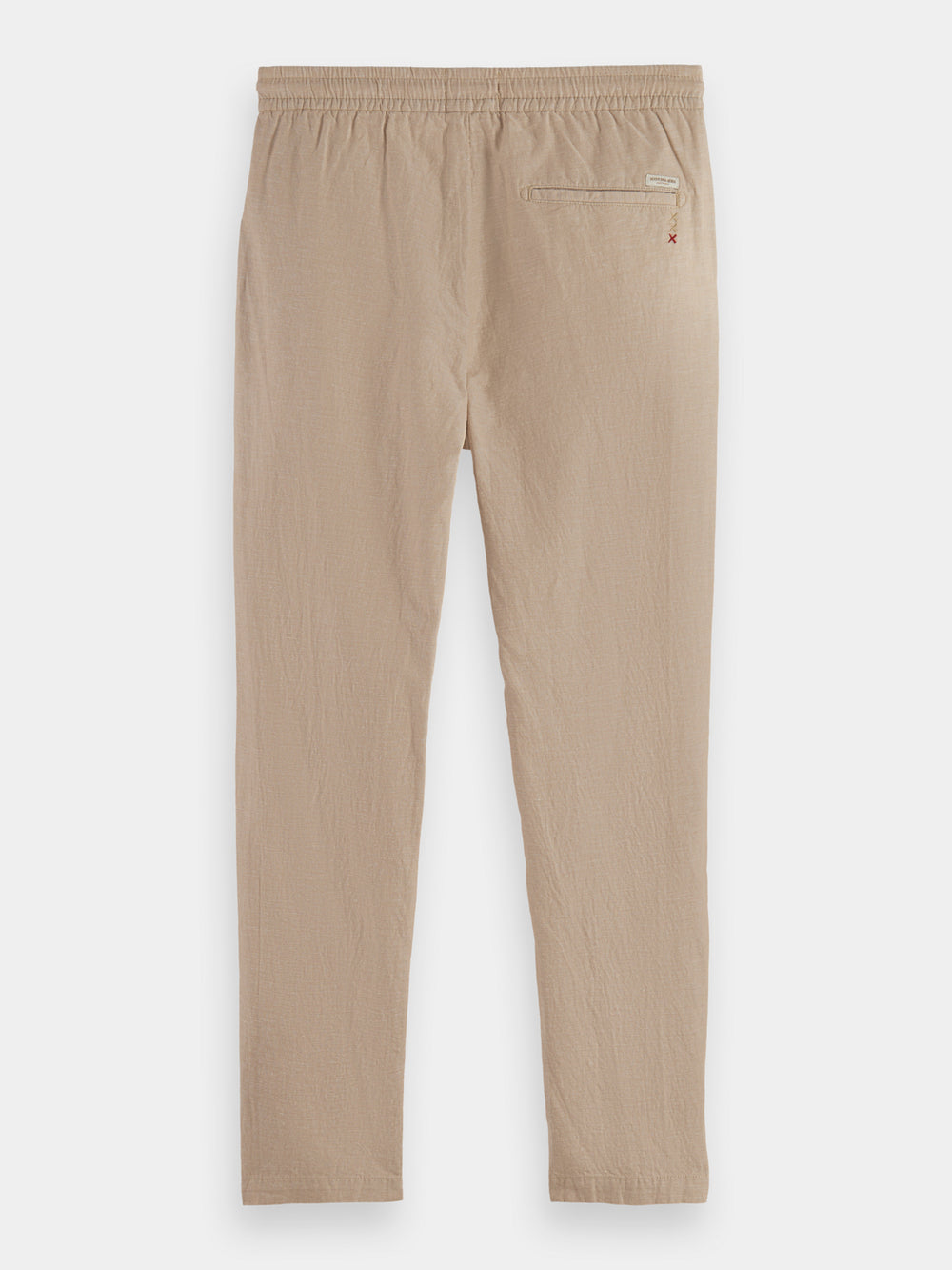 Irving wool-blend seersucker chino - Scotch & Soda AU