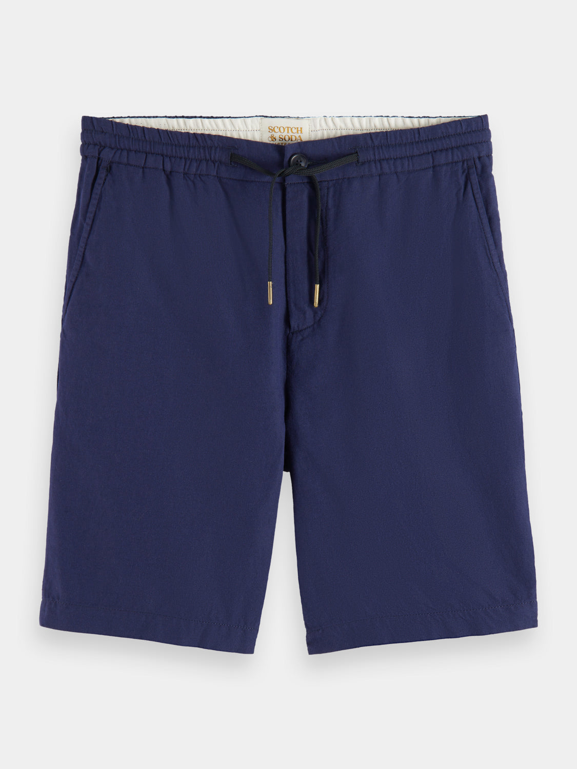 Fave cotton-linen shorts - Scotch & Soda AU