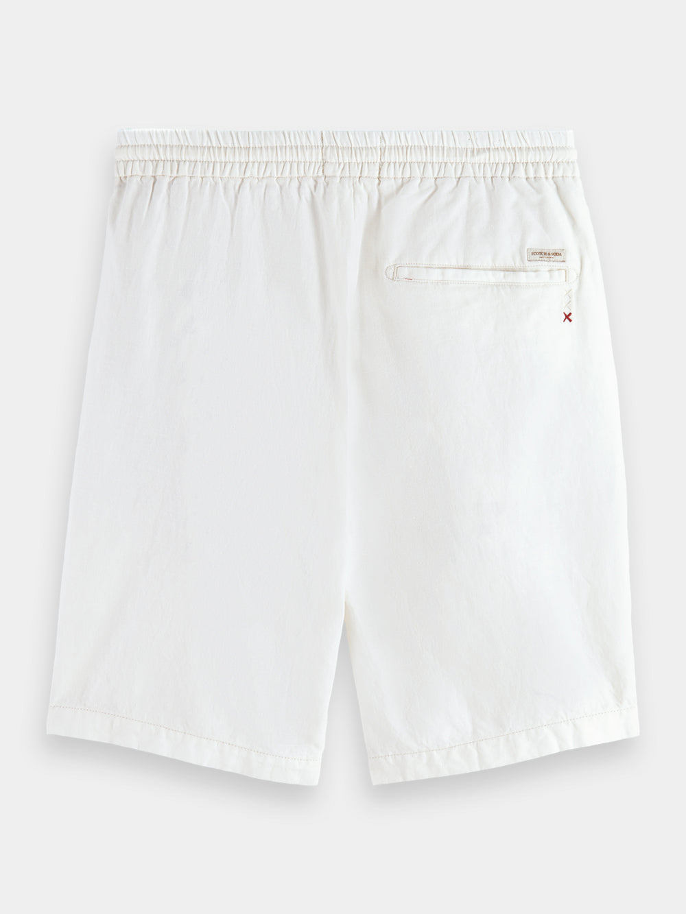 Fave cotton-linen shorts - Scotch & Soda AU