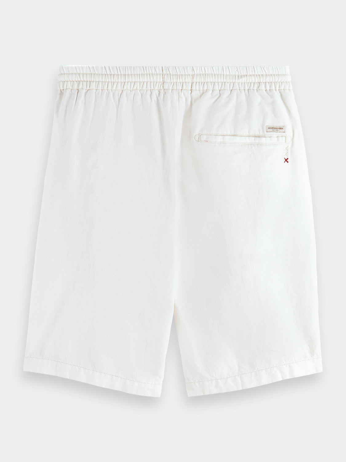 Fave cotton-linen shorts - Scotch & Soda AU