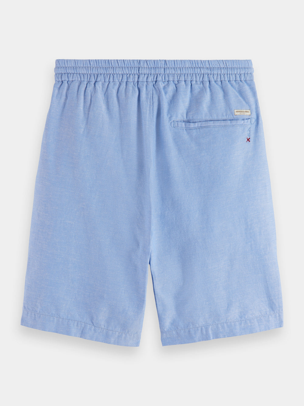 Fave cotton-linen shorts - Scotch & Soda AU