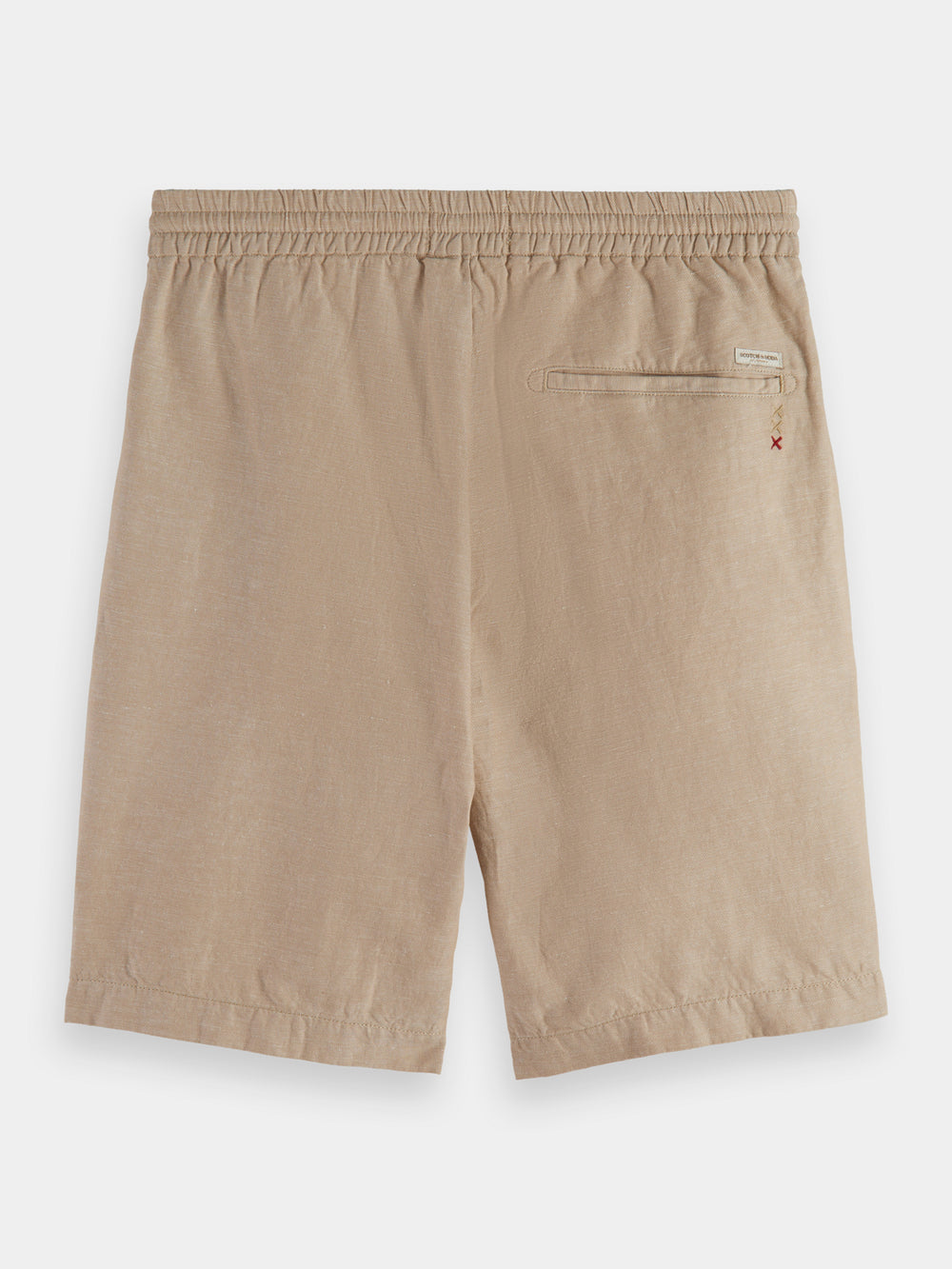 Fave cotton-linen shorts - Scotch & Soda AU