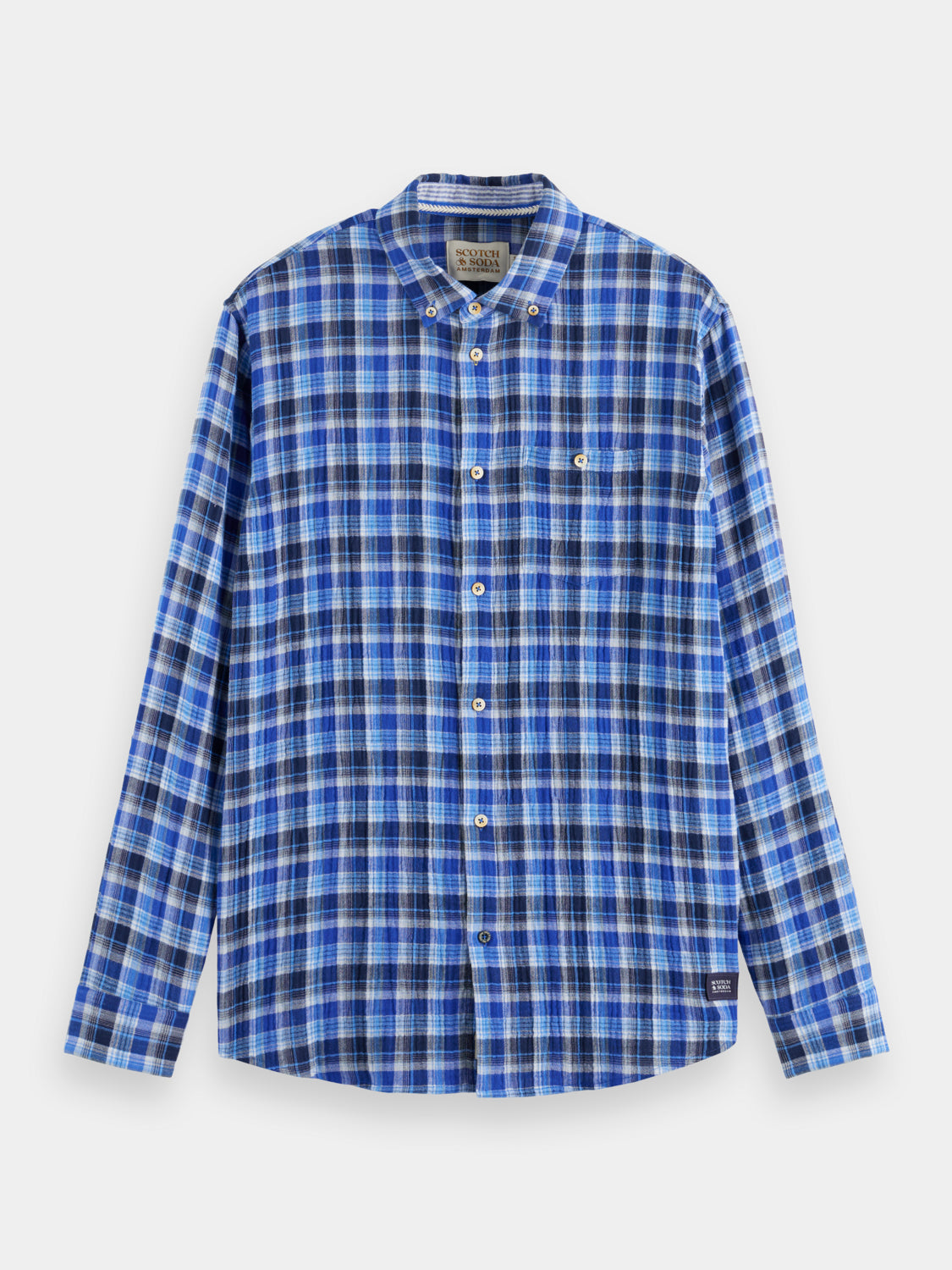 Double-faced check shirt - Scotch & Soda AU