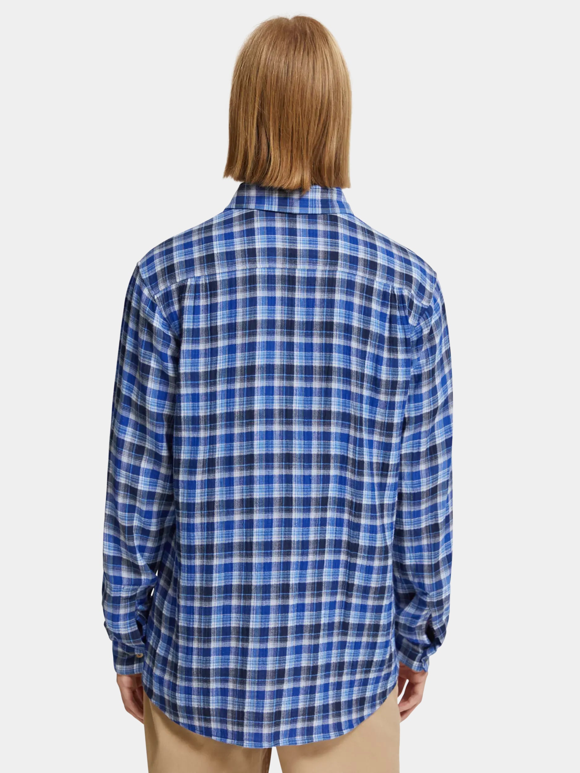 Double-faced check shirt - Scotch & Soda AU