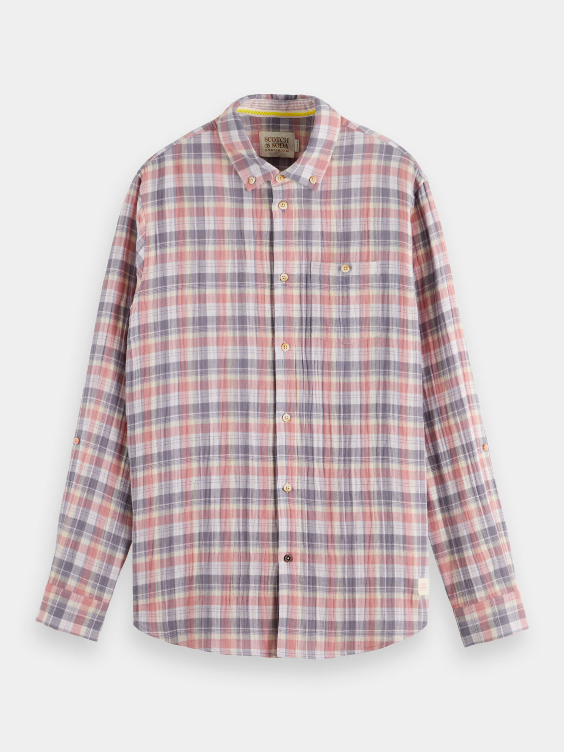 Double-faced check shirt - Scotch & Soda AU