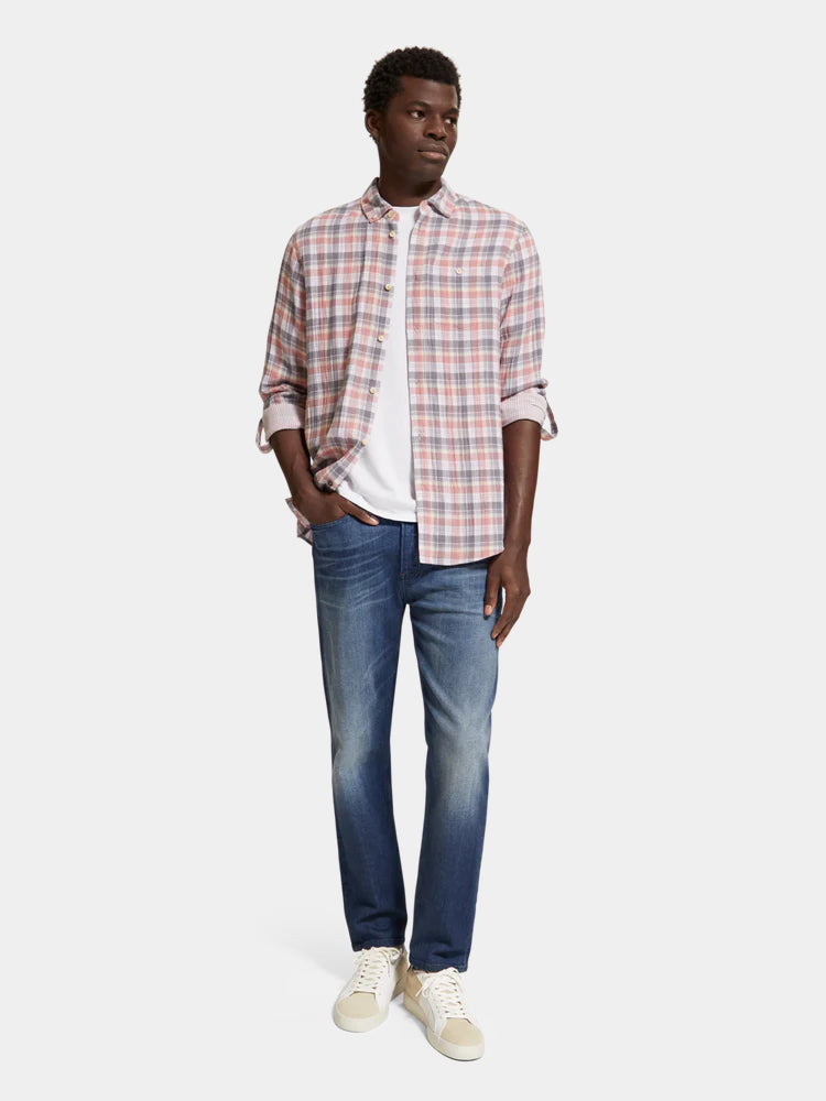 Double-faced check shirt - Scotch & Soda AU