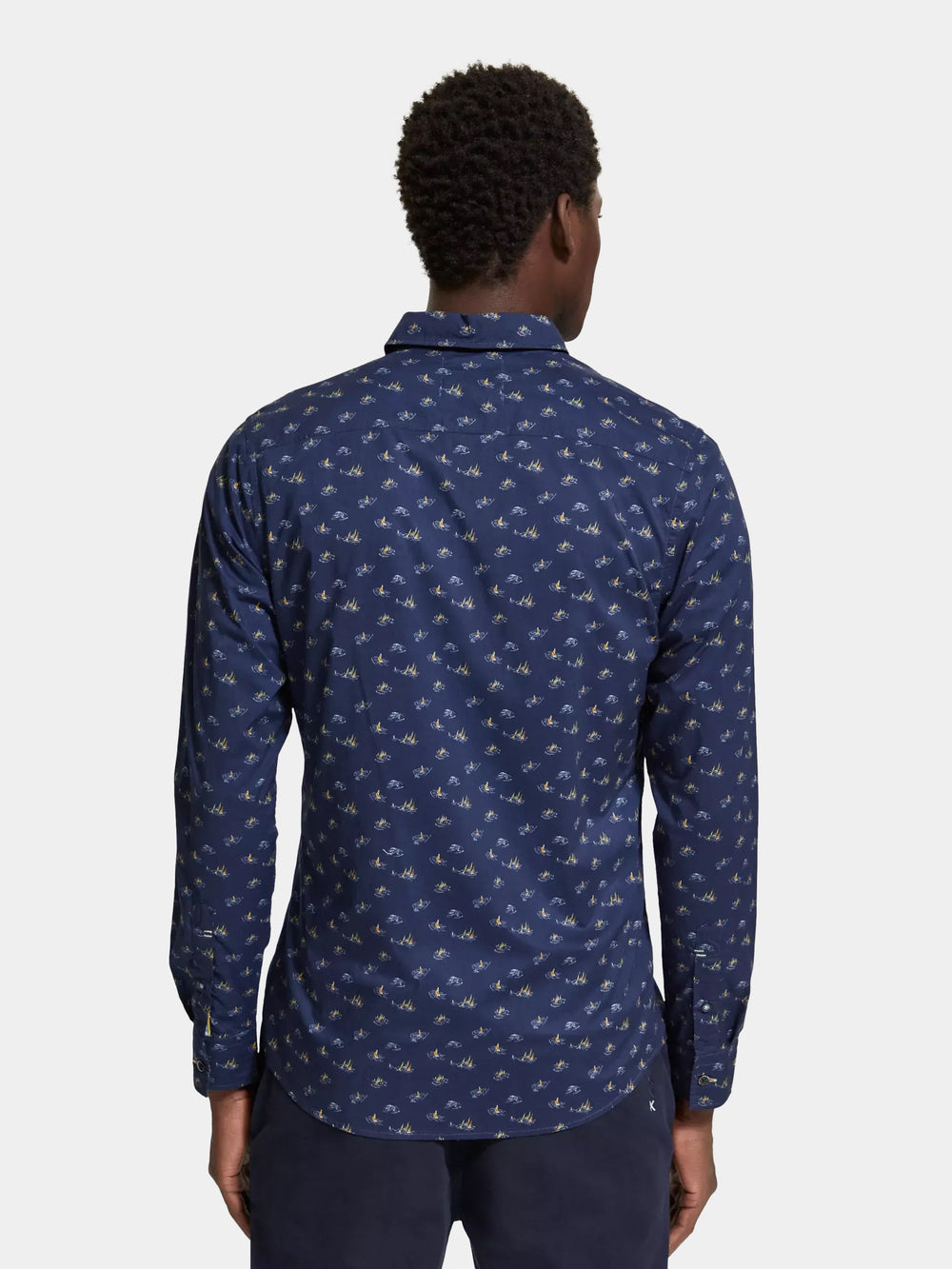 Slim-fit printed shirt - Scotch & Soda AU