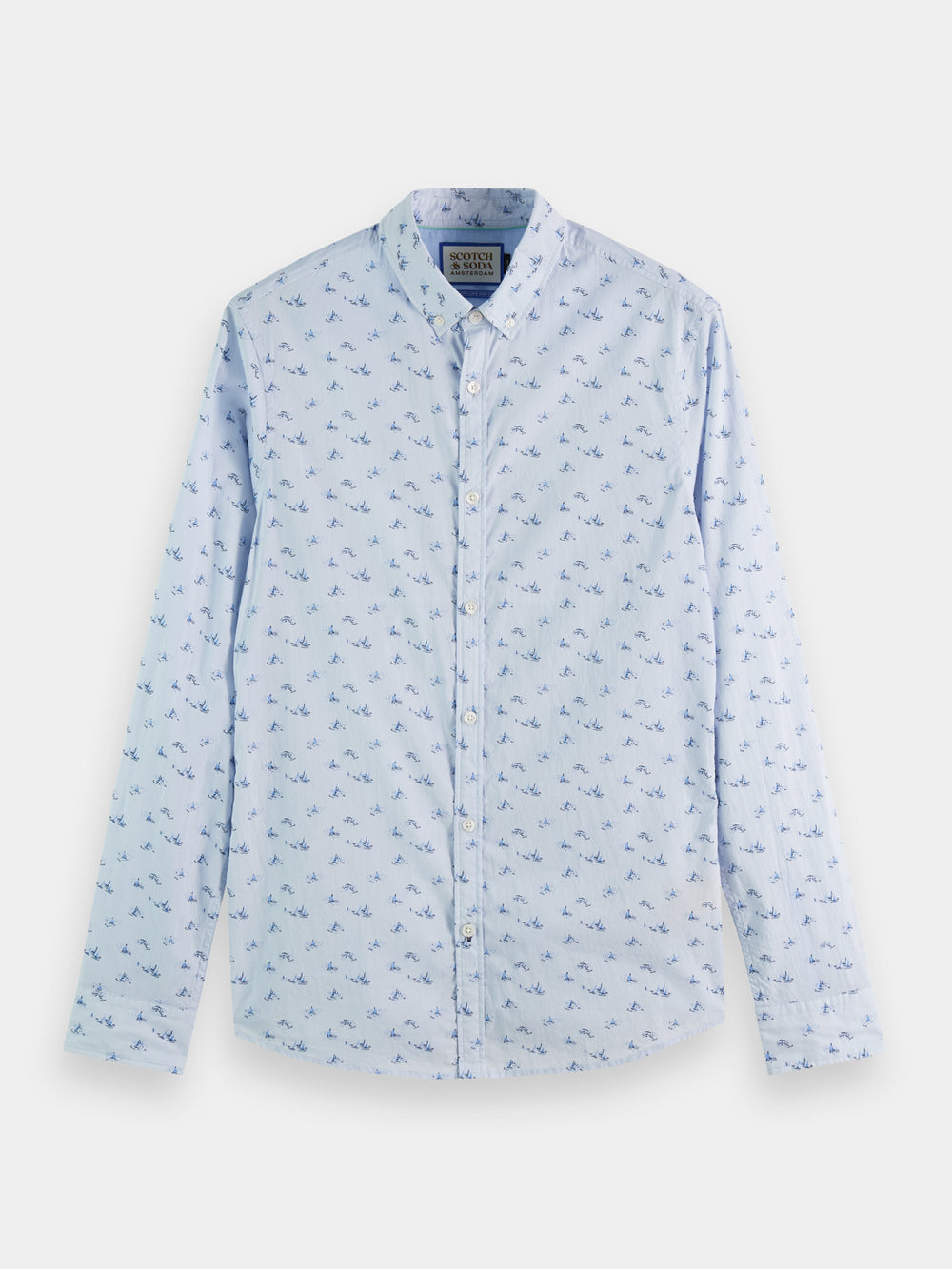 Slim-fit printed shirt - Scotch & Soda AU