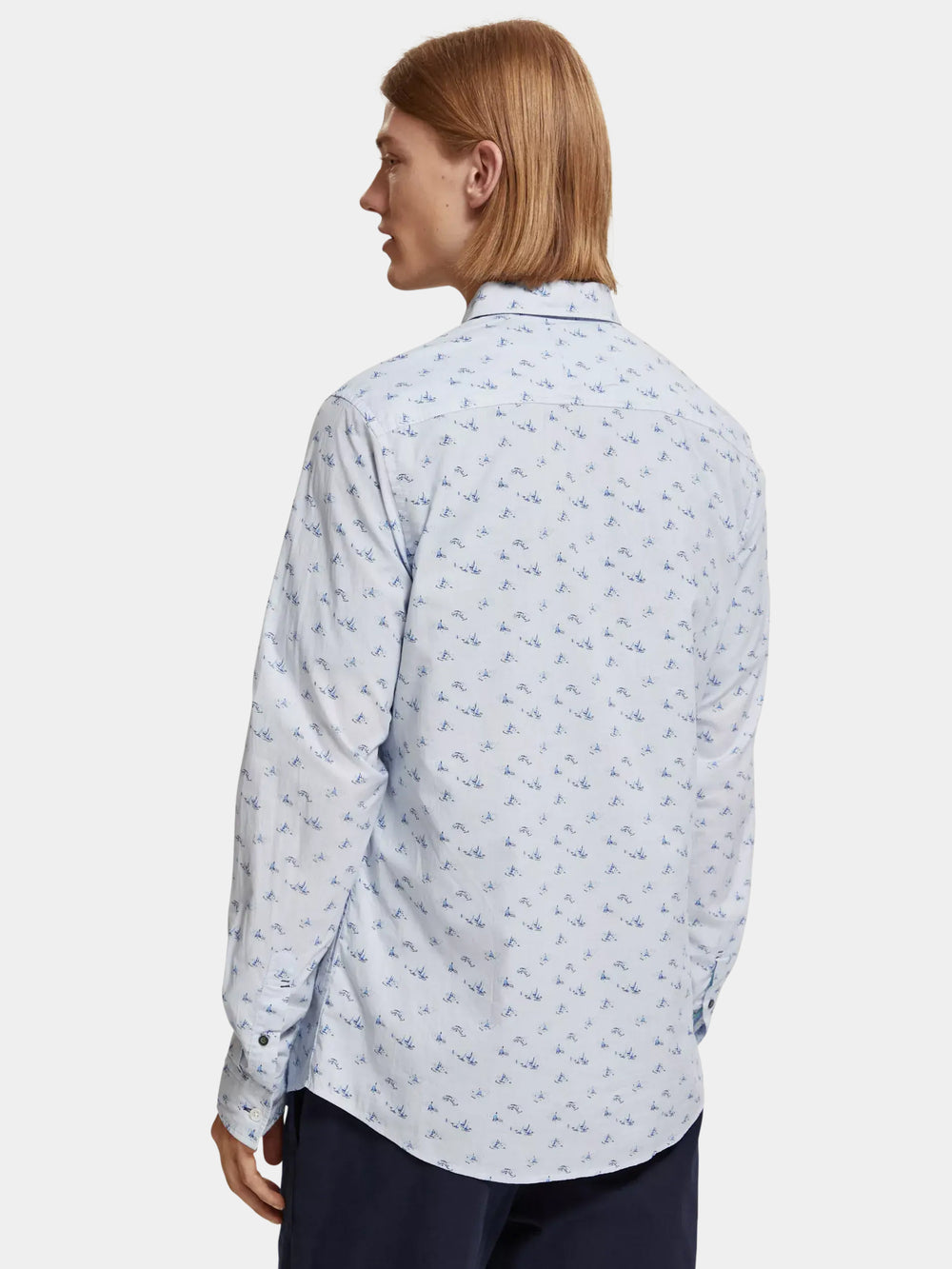 Slim-fit printed shirt - Scotch & Soda AU