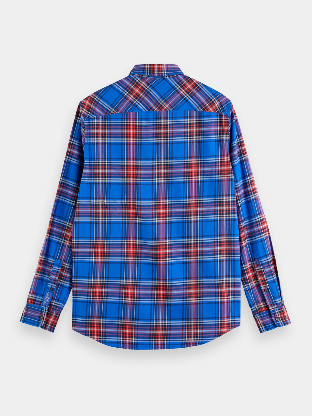 Regular-fit flannel check shirt - Scotch & Soda AU