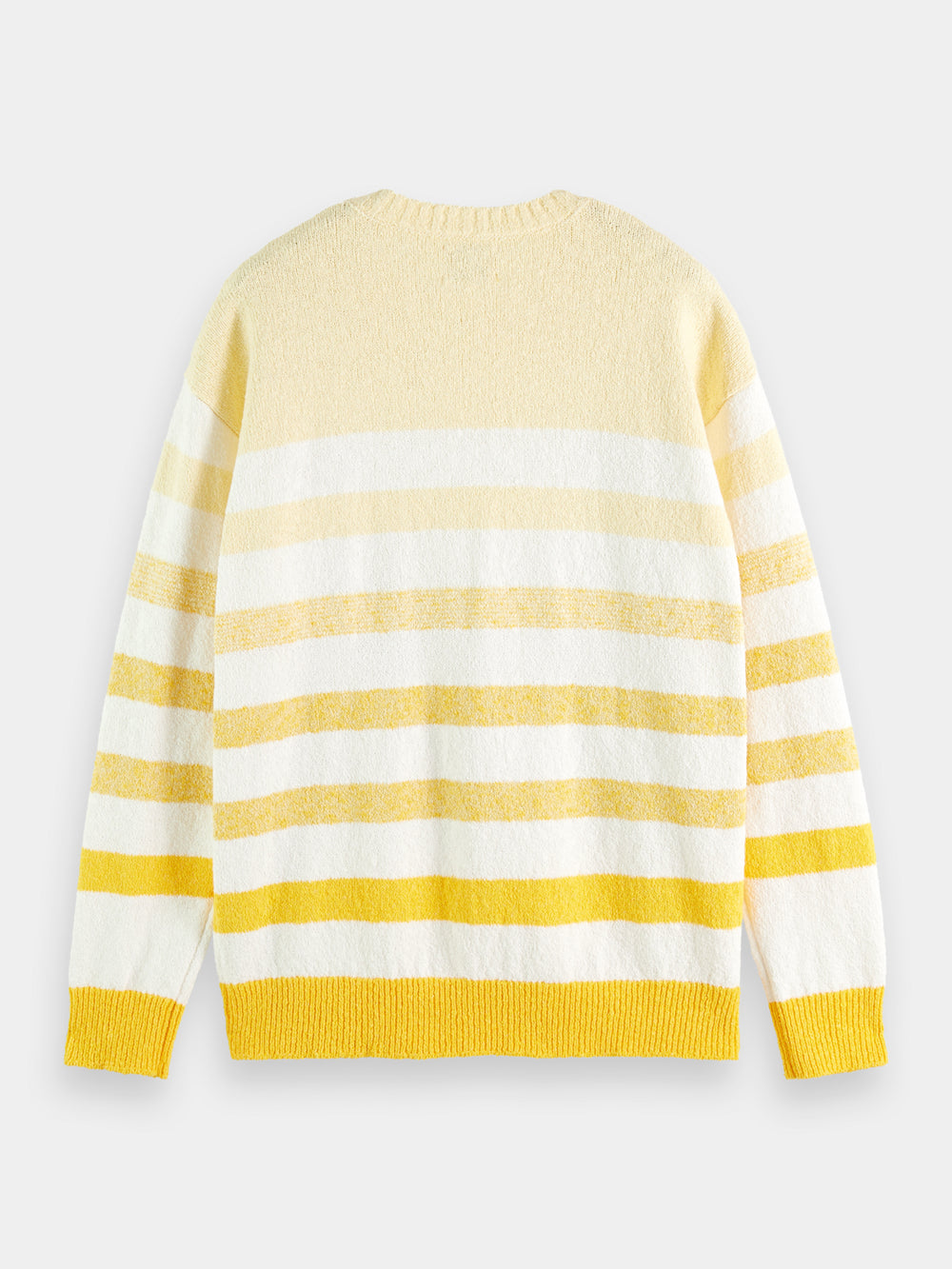 Relaxed-fit crewneck striped pullover - Scotch & Soda AU