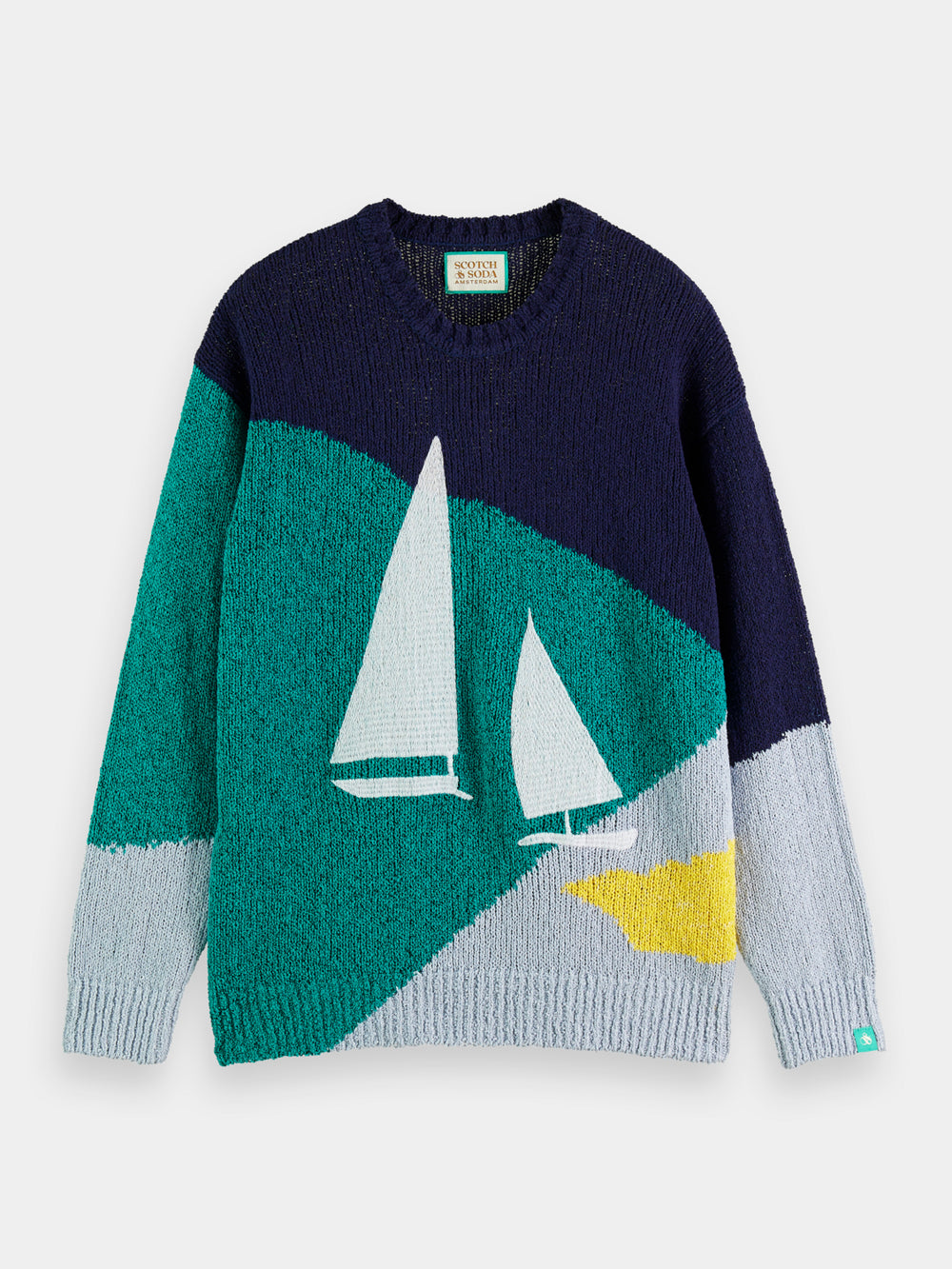 Melange artwork pullover - Scotch & Soda AU