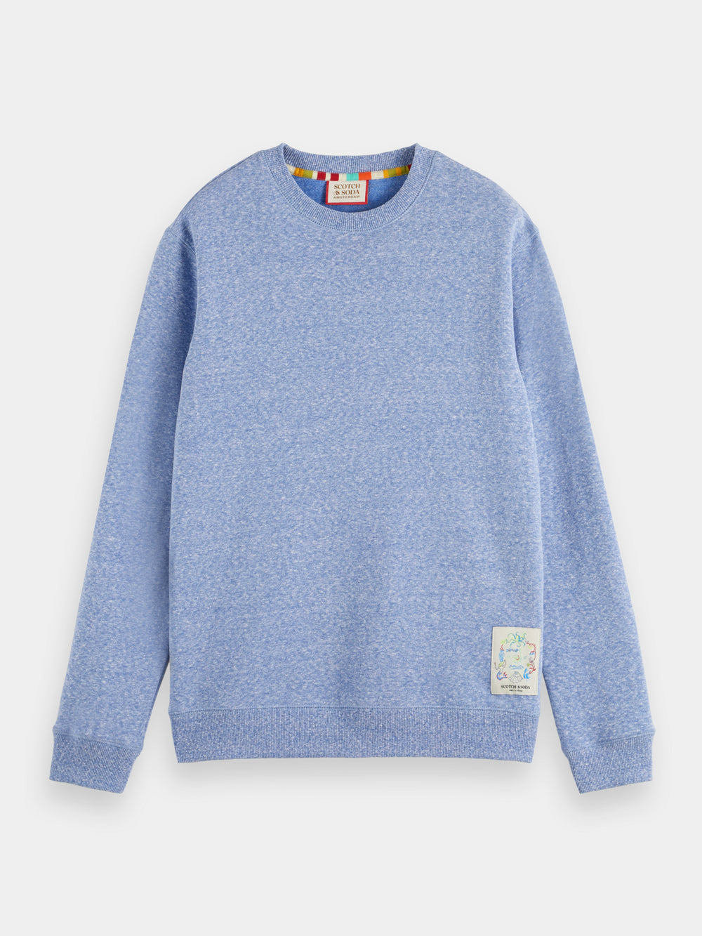 Regular-fit melange sweatshirt - Scotch & Soda AU