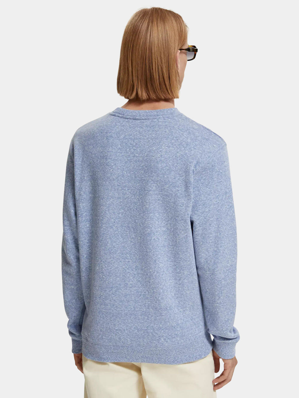 Regular-fit melange sweatshirt - Scotch & Soda AU