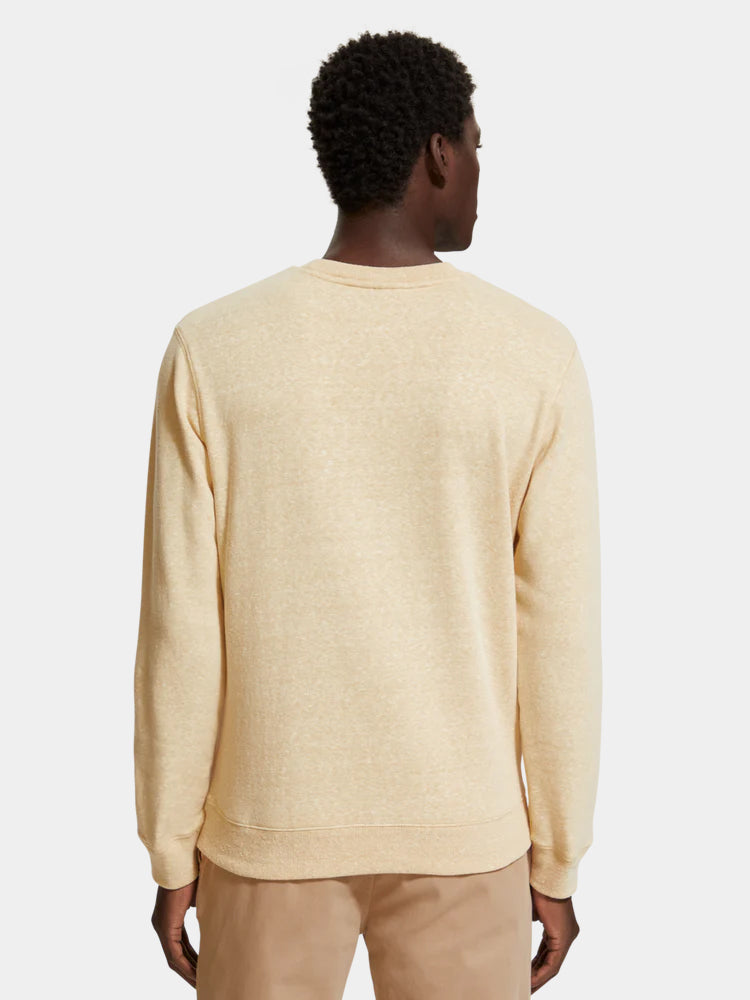 Regular-fit melange sweatshirt - Scotch & Soda AU