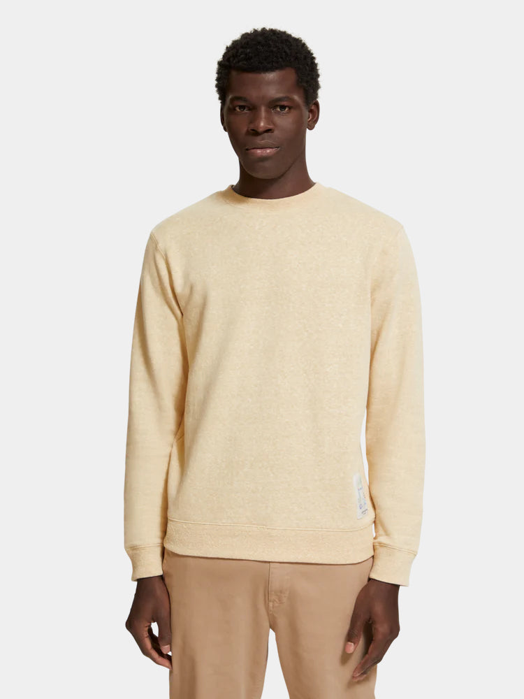 Regular-fit melange sweatshirt - Scotch & Soda AU