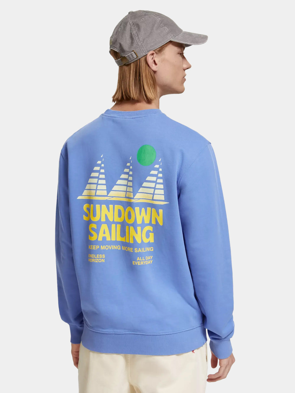 Boat artwork sweatshirt - Scotch & Soda AU