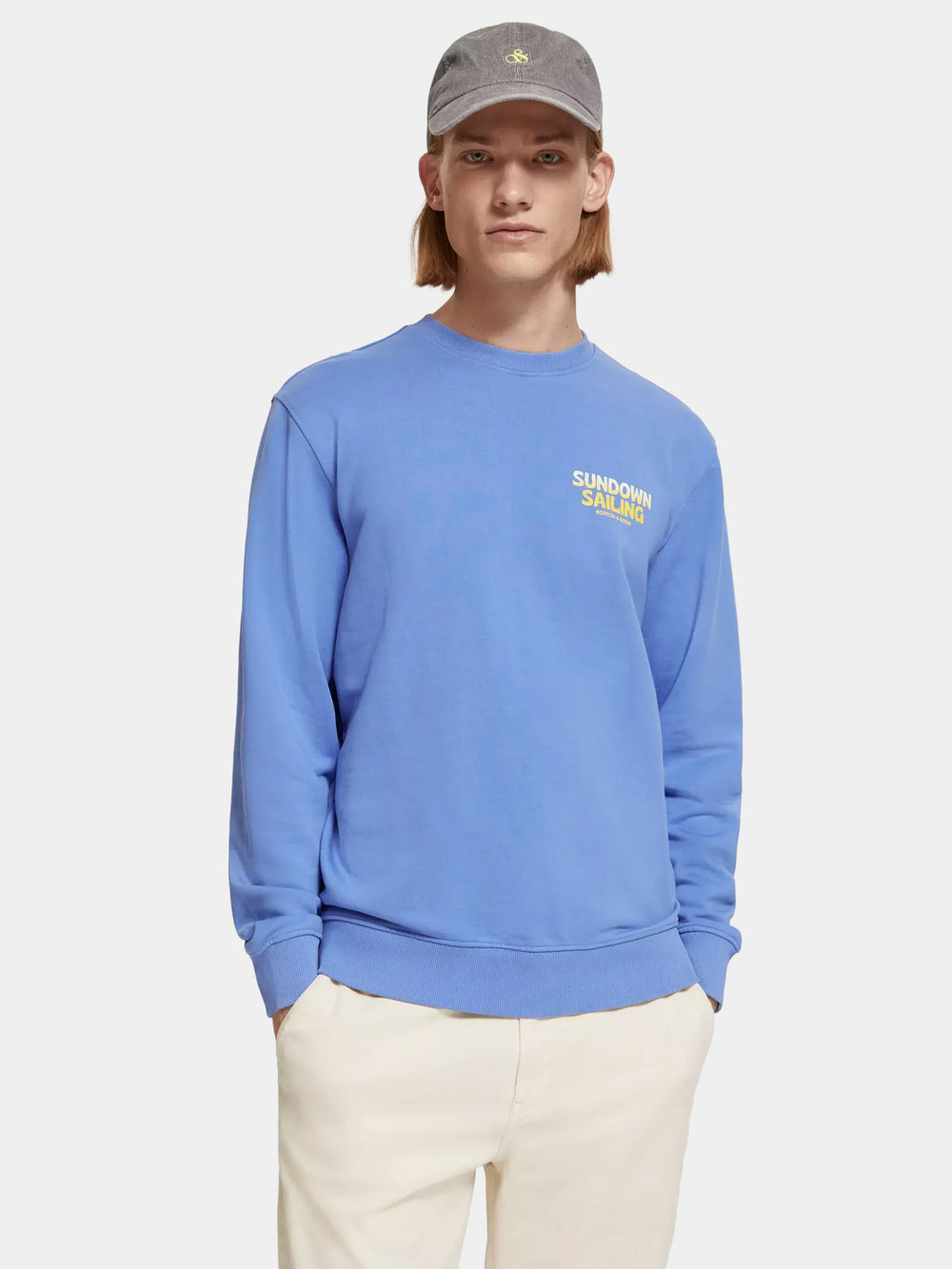 Boat artwork sweatshirt - Scotch & Soda AU