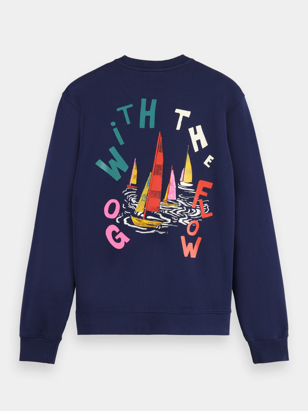 Boat artwork sweatshirt - Scotch & Soda AU