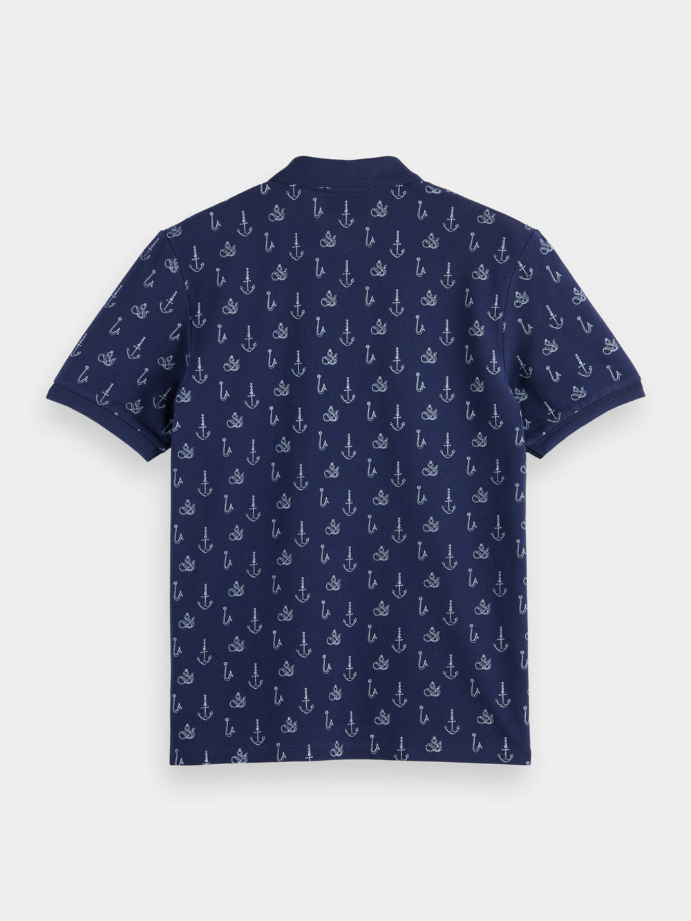 Regular-fit printed polo shirt - Scotch & Soda AU