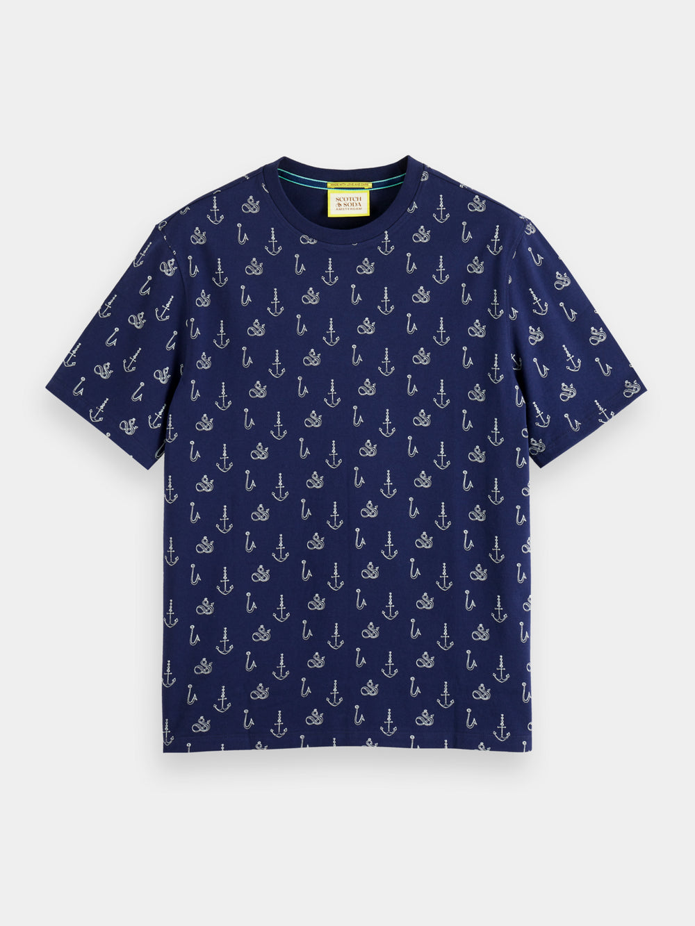 Regular-fit printed t-shirt - Scotch & Soda AU