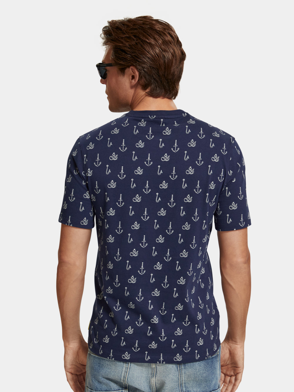 Regular-fit printed t-shirt - Scotch & Soda AU