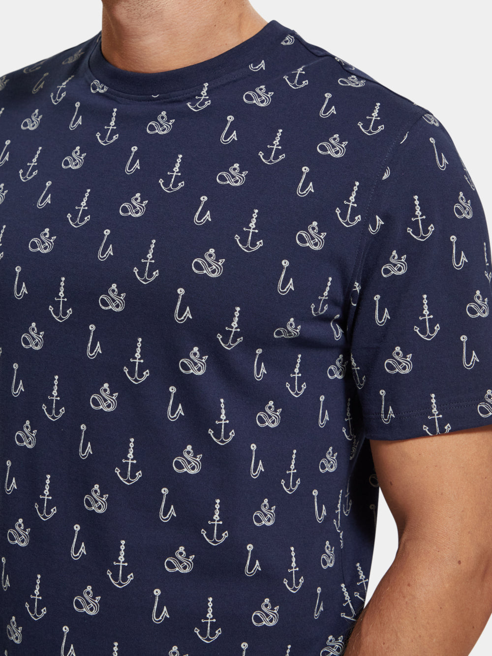 Regular-fit printed t-shirt - Scotch & Soda AU