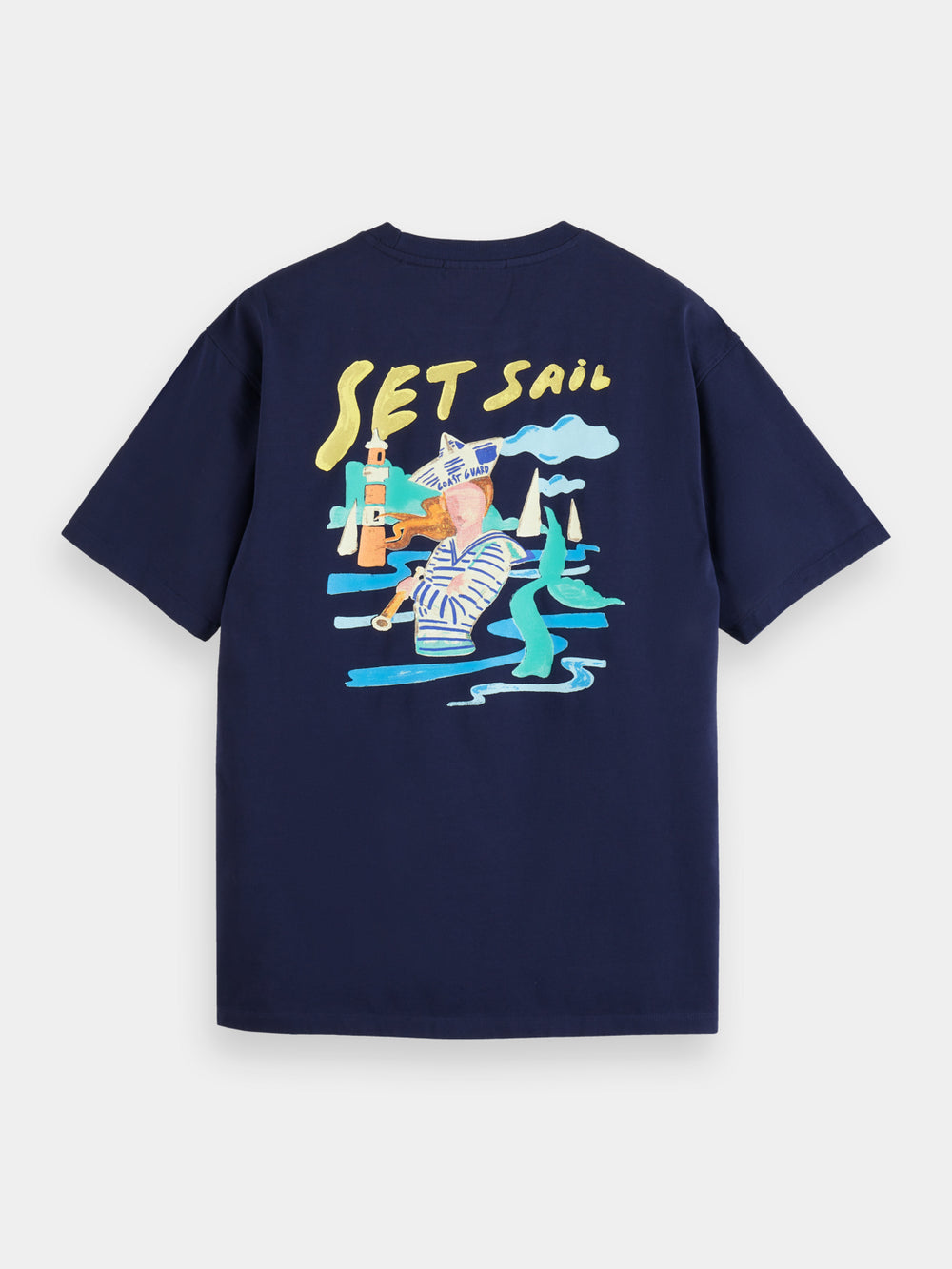 Regular-fit artwork t-shirt - Scotch & Soda AU