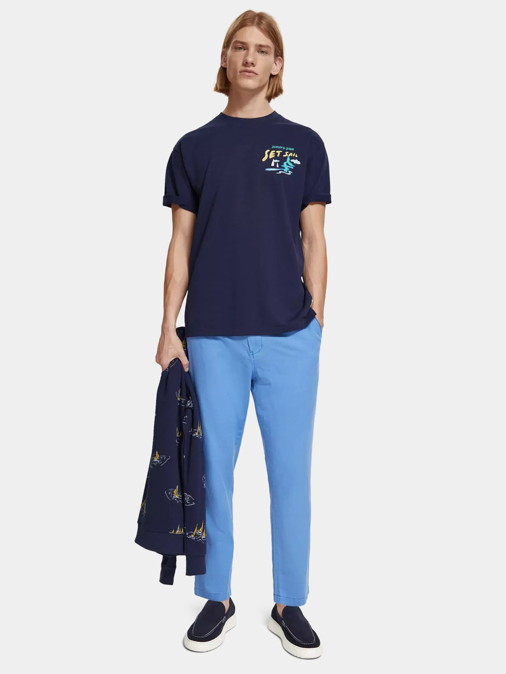 Regular-fit artwork t-shirt - Scotch & Soda AU