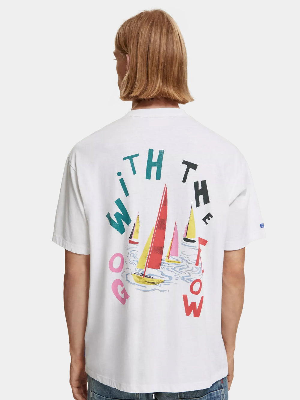 Regular-fit artwork t-shirt - Scotch & Soda AU