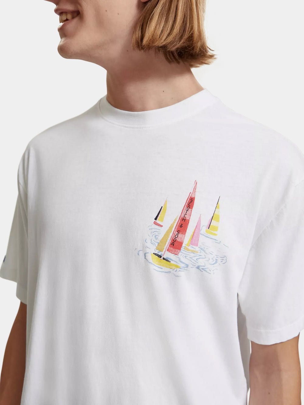 Regular-fit artwork t-shirt - Scotch & Soda AU