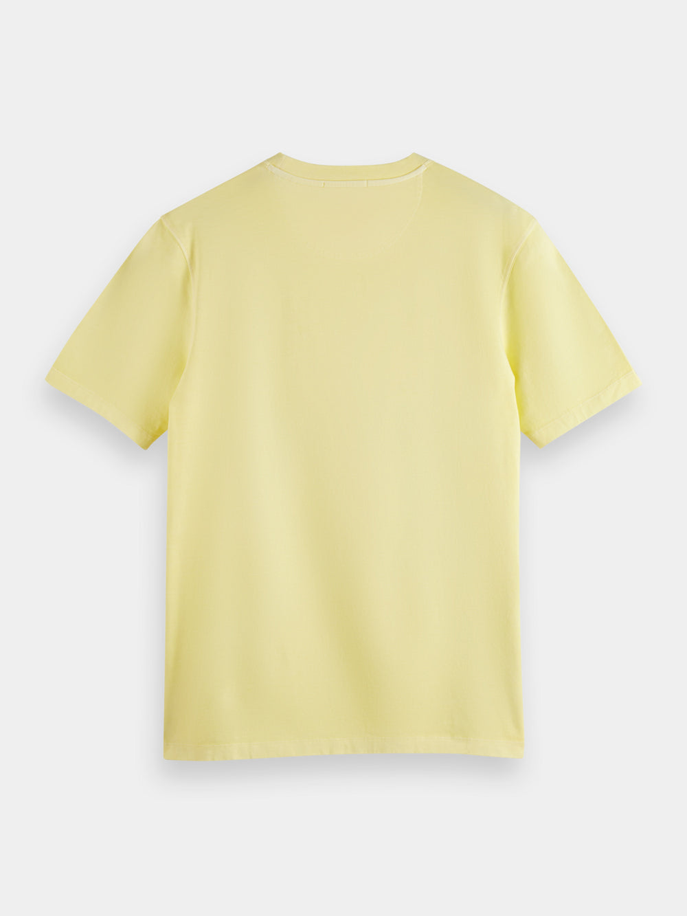 Regular-fit garment-dyed logo t-shirt - Scotch & Soda AU