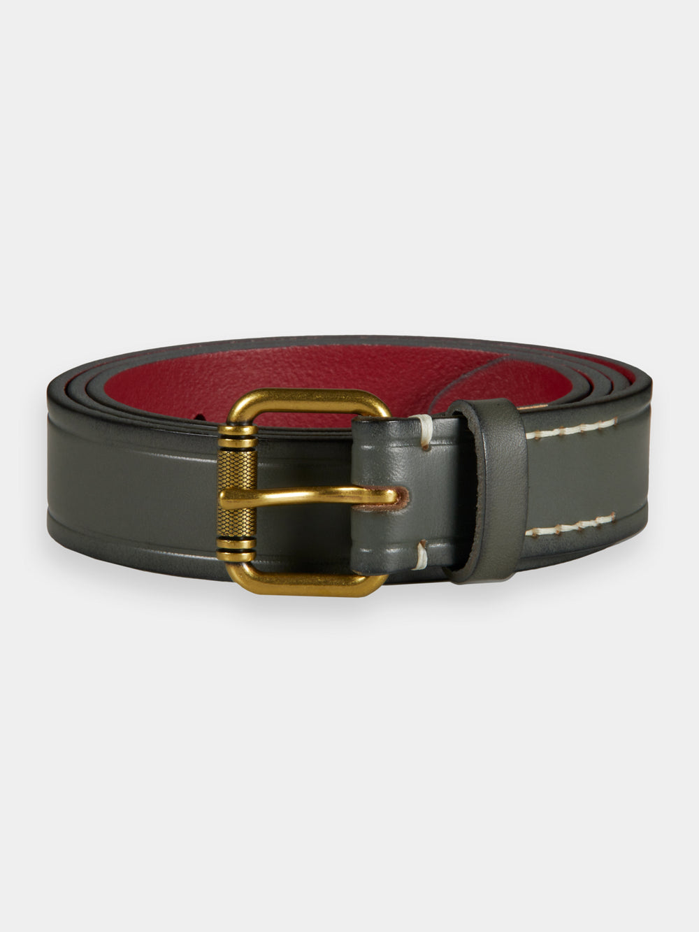 Slim leather belt - Scotch & Soda AU