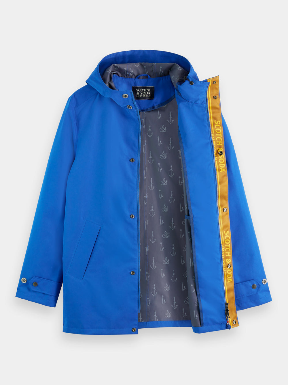 Technical raincoat - Scotch & Soda AU